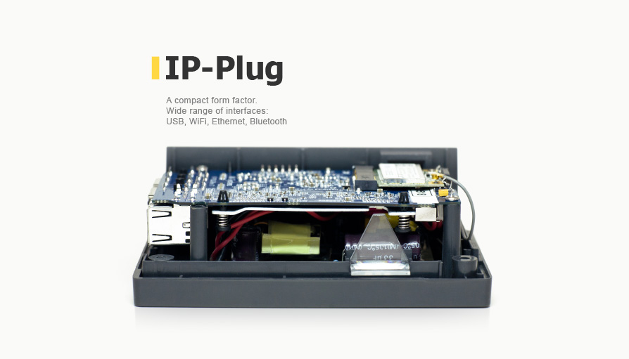 IP-Plug mini-server - computer and server in one device