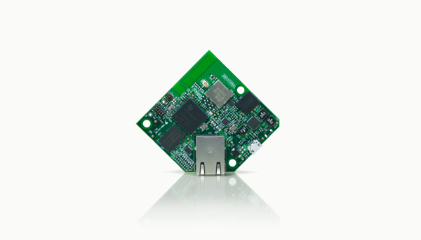 A block diagram of the device